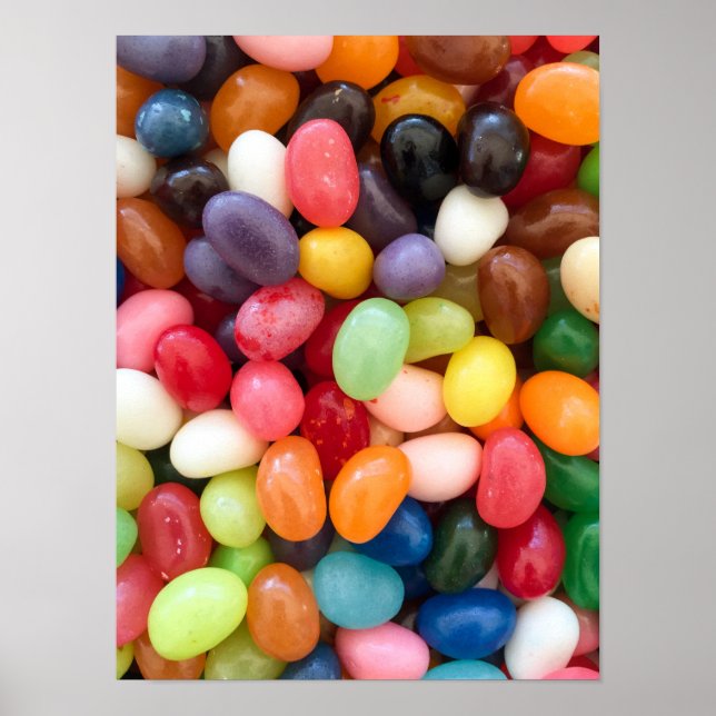 Póster Fondos de jellybeans de Pascua Jelly Beans (Frente)