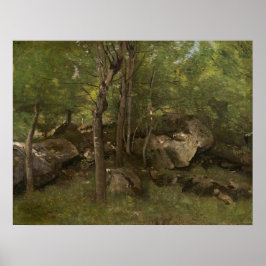 Póster Fontainebleau - Jean-Baptiste - Bella Artes Corot