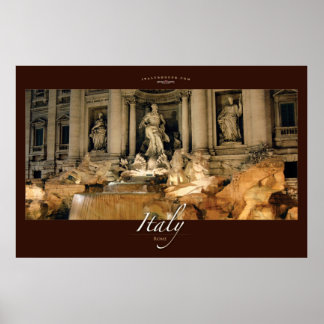 Póster Fontana de Trevi
