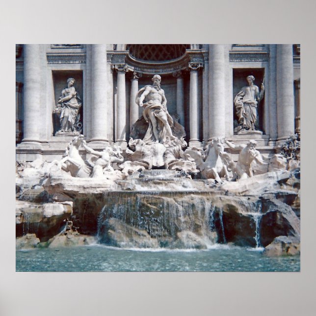 Póster Fontana de Trevi (Frente)