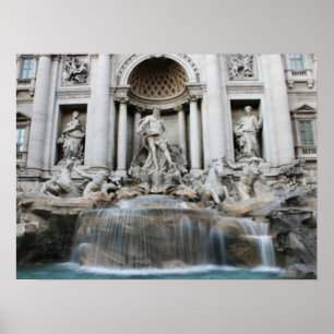 Póster Fontana de Trevi Roma