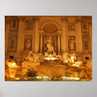 Póster Fontana di Trevi