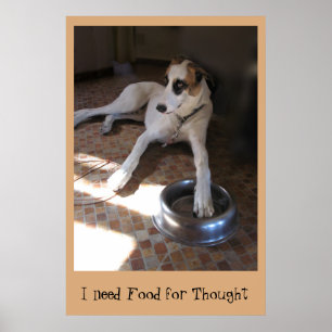 Póster Food for Thought