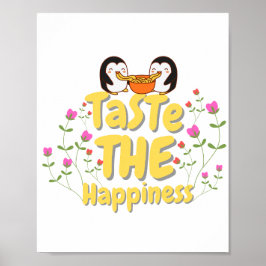 Póster Food Quote Wall Art 