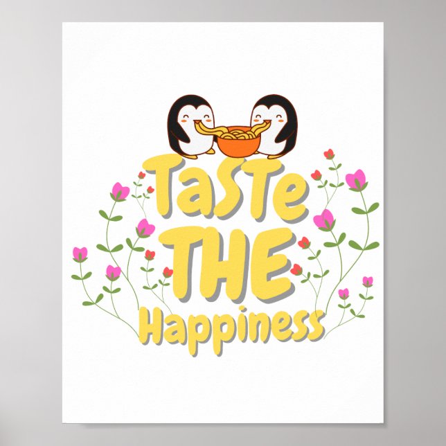 Póster Food Quote Wall Art  (Frente)