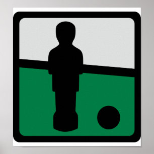 Póster Foosball