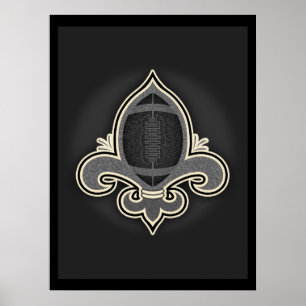 Póster Footbal de Lis-bw