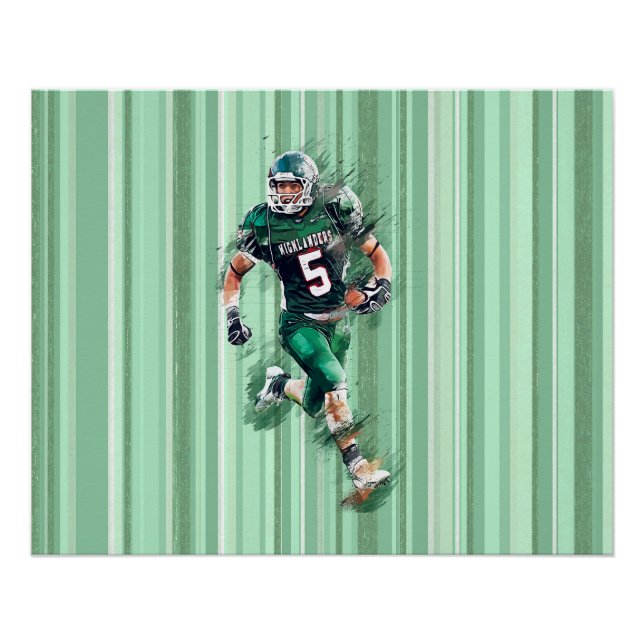 Póster Football (Anverso)