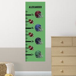 Póster Football Growth Chart
