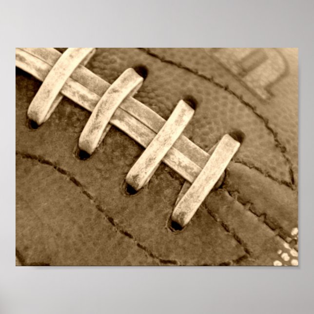 Póster Football Laces Poster (Frente)
