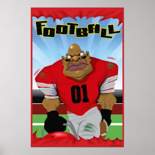 PÓSTER FOOTBALL MAN