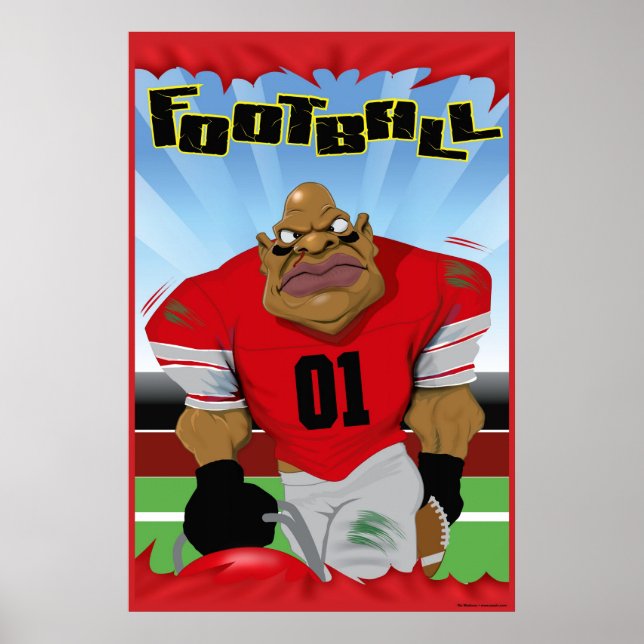 PÓSTER FOOTBALL MAN (Frente)