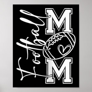 Póster Football Mom Football Mom