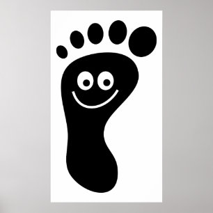 Póster Footprint