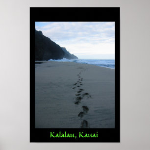 Póster Forbidden Footsteps in Kalalau