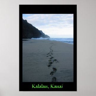Póster Forbidden Footsteps in Kalalau