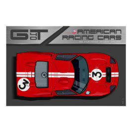 Póster Ford GT40 No.3