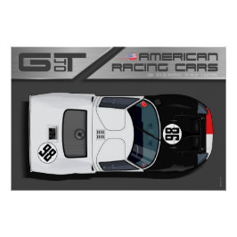 Póster Ford GT40 No.98