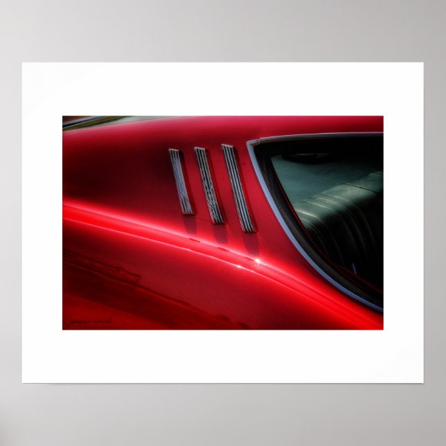 Póster Ford Torino Fastback Poster Print (Frente)