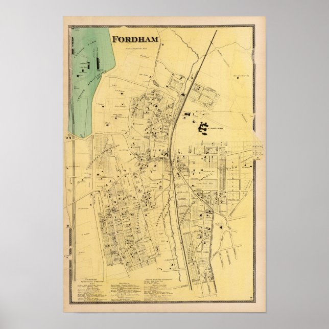 Póster Fordham (Frente)