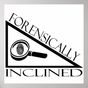 Póster Forense inclinado