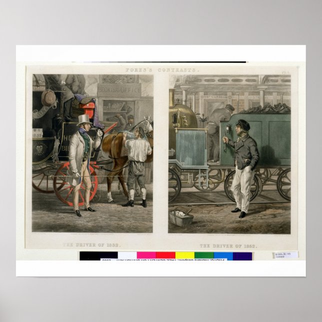 Póster Fore's Contrasts: The Driver of 1832, The Driver o (Frente)