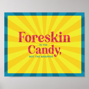 Póster Foreskin Es El Vago — Poster