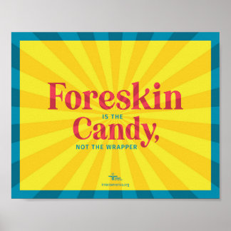 Póster Foreskin Es El Vago — Poster