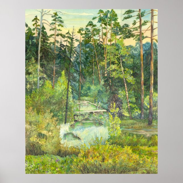 Póster Forest (Frente)