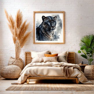 Póster Forest Animals Woodland Wall Art | Rustic Poster