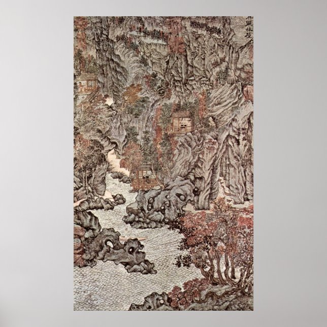 Póster Forest Apartments in Chii-ch'u by Wang Meng (Frente)