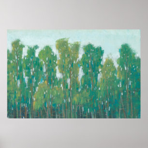 Póster Forest Green II