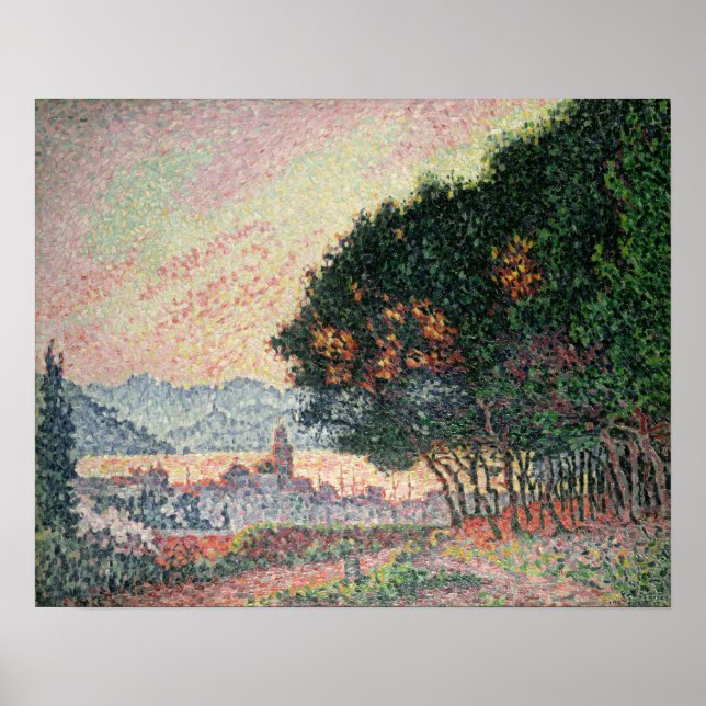 Póster Forest near St. Tropez, 1902 (Frente)