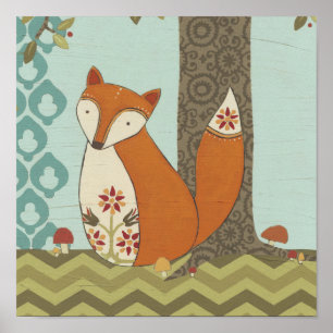 Póster Forest Whimsy IV