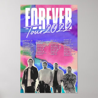 Póster Forever Tour 2022 (opción 1)