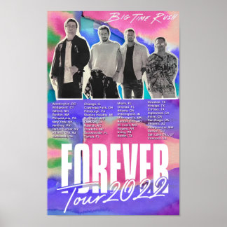 Póster Forever Tour 2022 (opción 2)