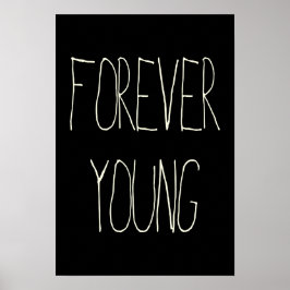 Póster Forever young