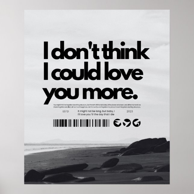 Póster Forever Yours (Frente)