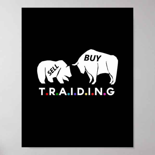Póster Forex comercial (Frente)