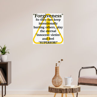 Póster "Forgivness"