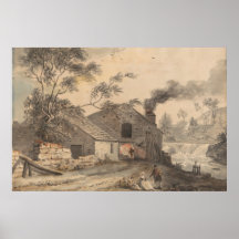 Forja de hierro en el río Kent, Westmorland - Sand