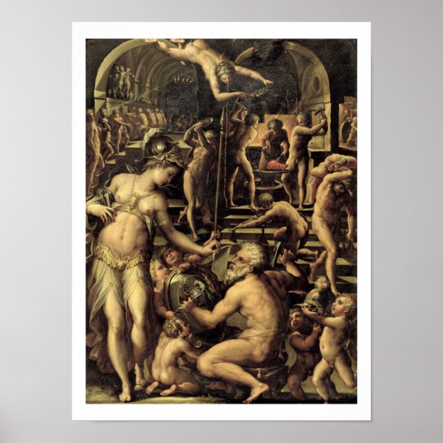 Póster Forja de Vulcan, 1565 (Frente)