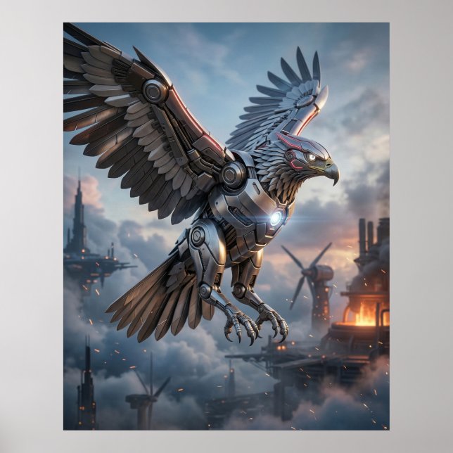 Póster Forja del Águila Mecánica (Frente)