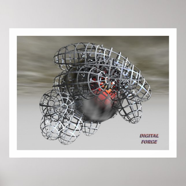 Póster Forja digital 10 (Frente)