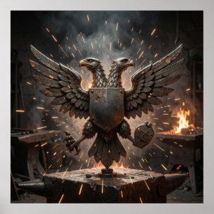 Póster Forja oscura cinematográfica del águila soberana I