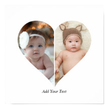 Forma cardíaca 2 Collage de fotos