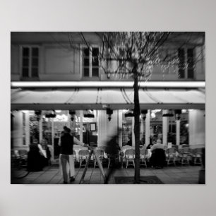 Póster Forma de vida y cultura parisienses frescas