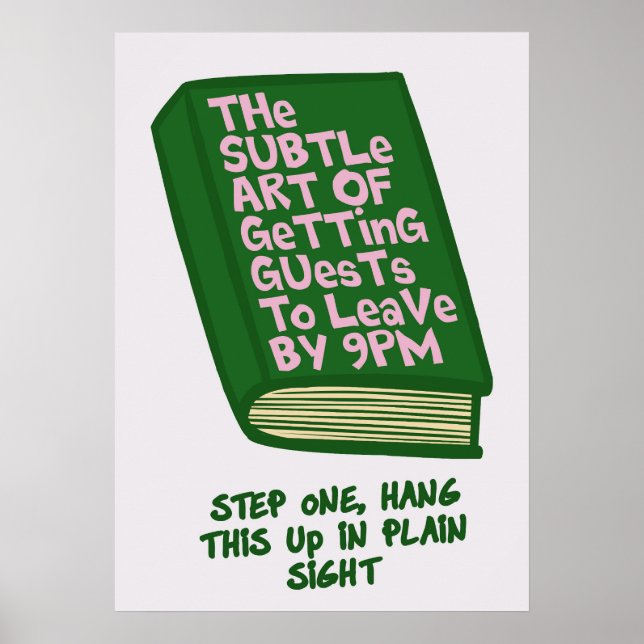 Póster Forma divertida de acabar con los Fiestas (Frente)