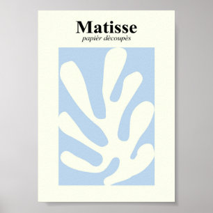 Póster Forma inspirada en Matisse