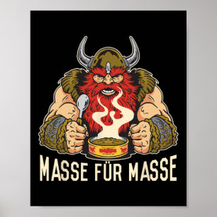 Póster Formación de fuerza m para M' Viking Biceps Formac